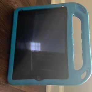 Apple Blue Tablet Cover with Durable Design